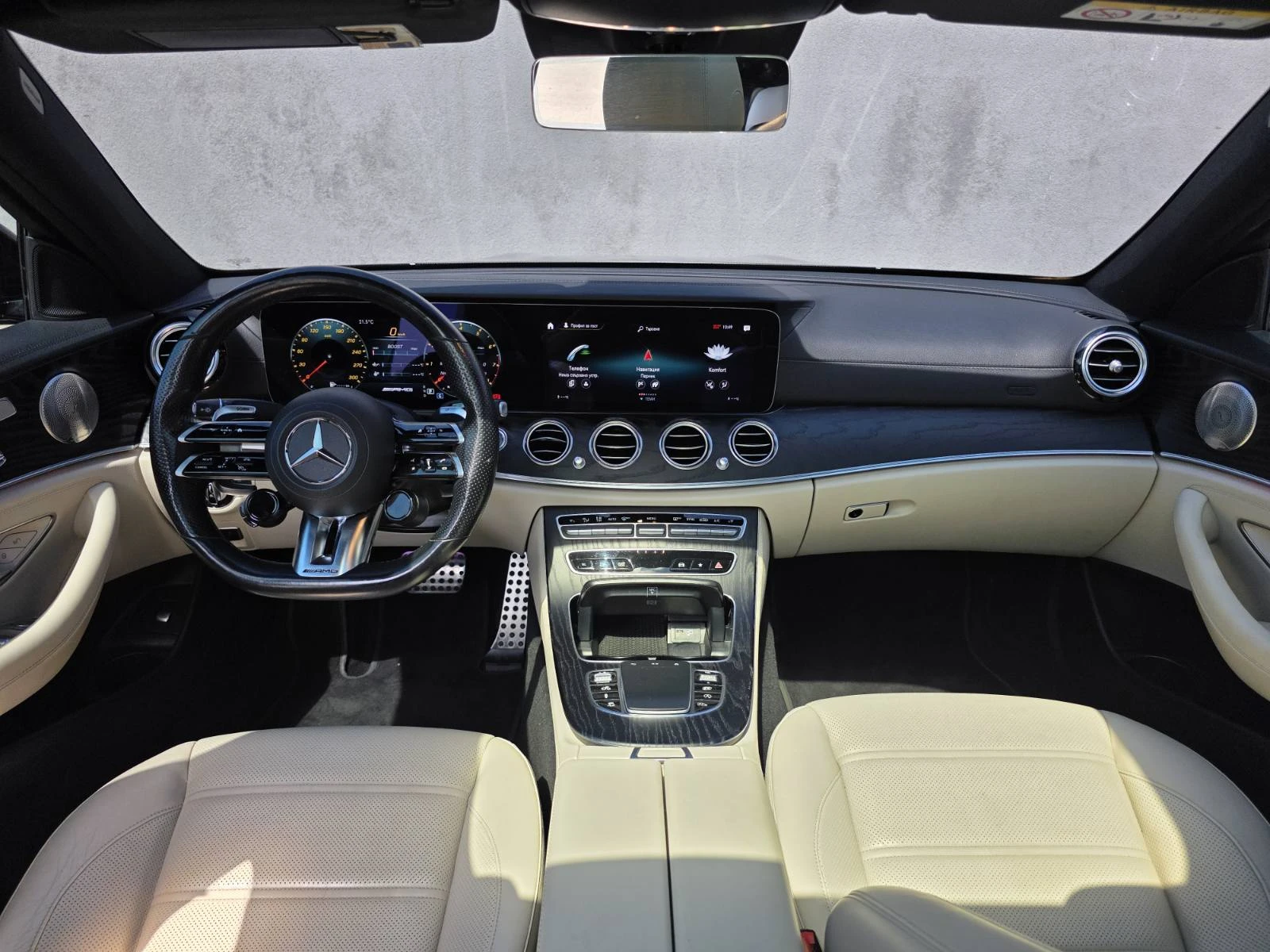 Mercedes-Benz E 53 AMG 4 MATIC + BURMESTER, снимка 11 - Автомобили и джипове - 54863841