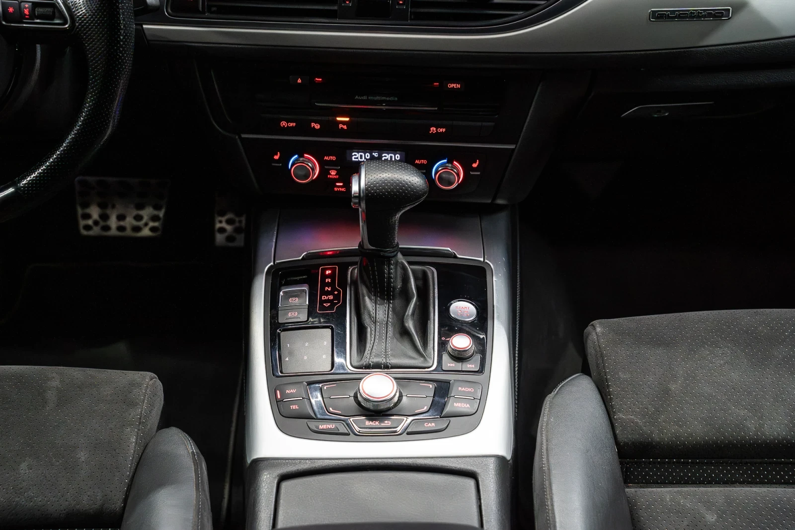 Audi A6 3.0 BI-TDI / S6 / MAXTON / FULL LED / SUNROOF / F1, снимка 12 - Автомобили и джипове - 55278115
