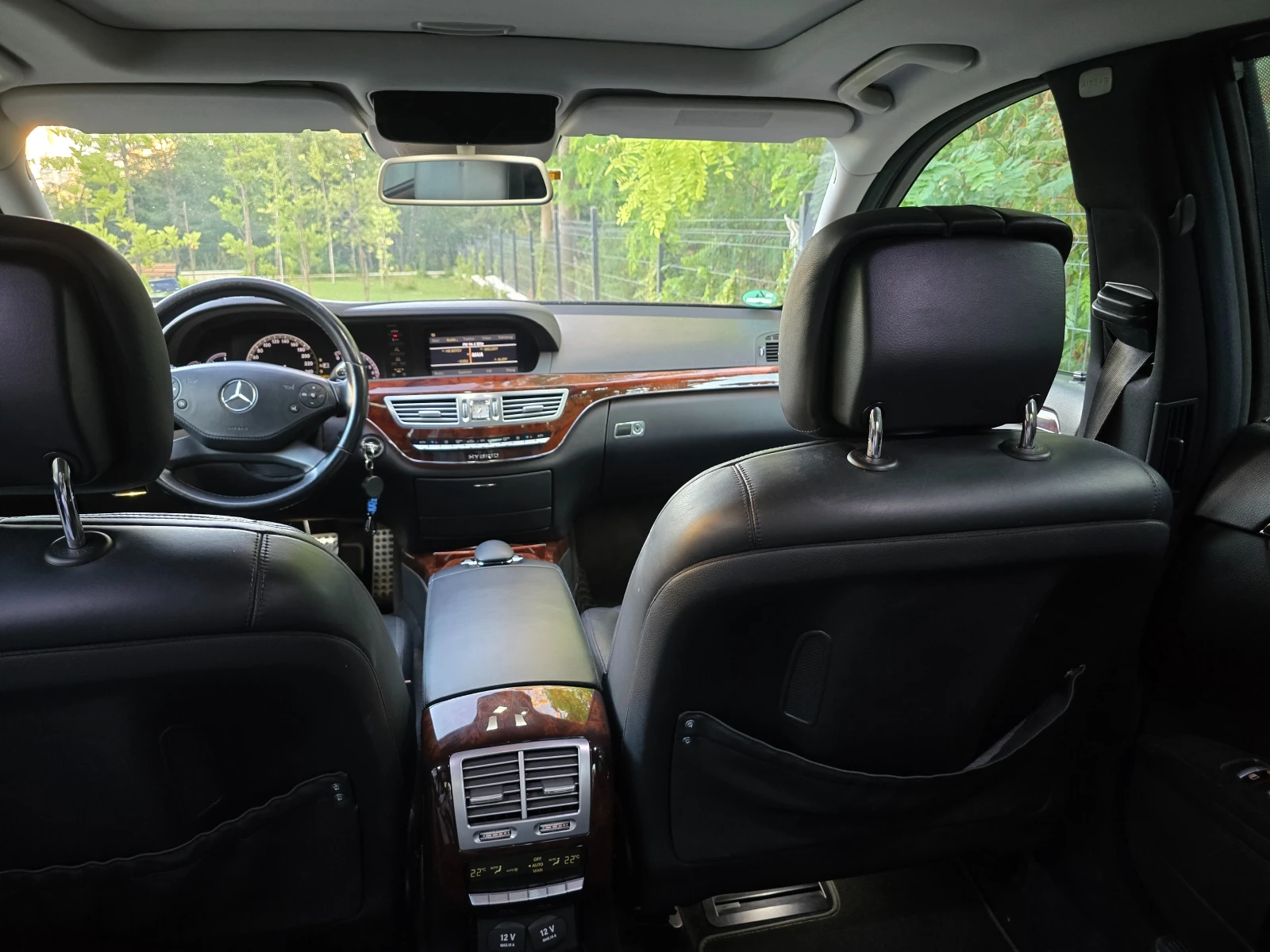 Mercedes-Benz S 400 VIP бивша служебна на Министър в Германия Hybrid, снимка 6 - Автомобили и джипове - 55618431