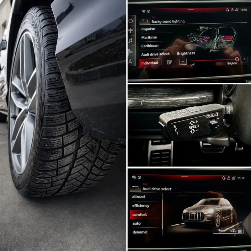 Audi Q7 3XSLINE::FULL::7места::B&O::Matrix Laser::RS SEAT:, снимка 13 - Автомобили и джипове - 53518305