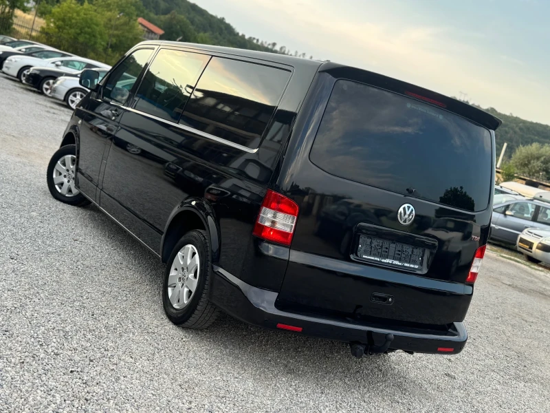 VW T5 2.5TDI 131кс 6с КЛИМАТИК ДЪЛГА БАЗА 5-места, снимка 4 - Бусове и автобуси - 51184594