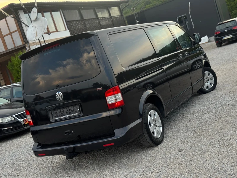 VW T5 2.5TDI 131кс 6с КЛИМАТИК ДЪЛГА БАЗА 5-места, снимка 6 - Бусове и автобуси - 51184594