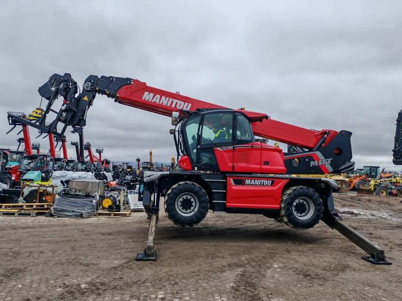 Телескопични товарачи Manitou MRT 2660, снимка 8 - Индустриална техника - 53522947