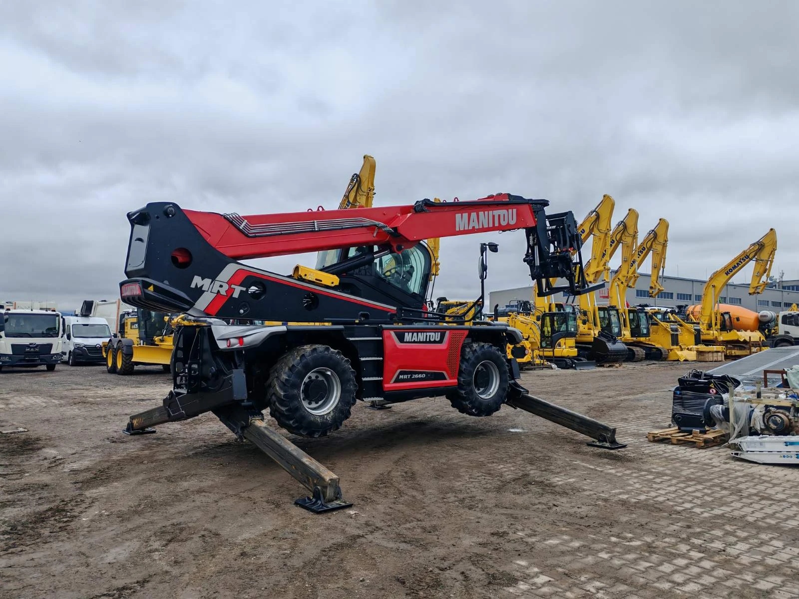 Телескопични товарачи Manitou MRT 2660 - изображение 4
