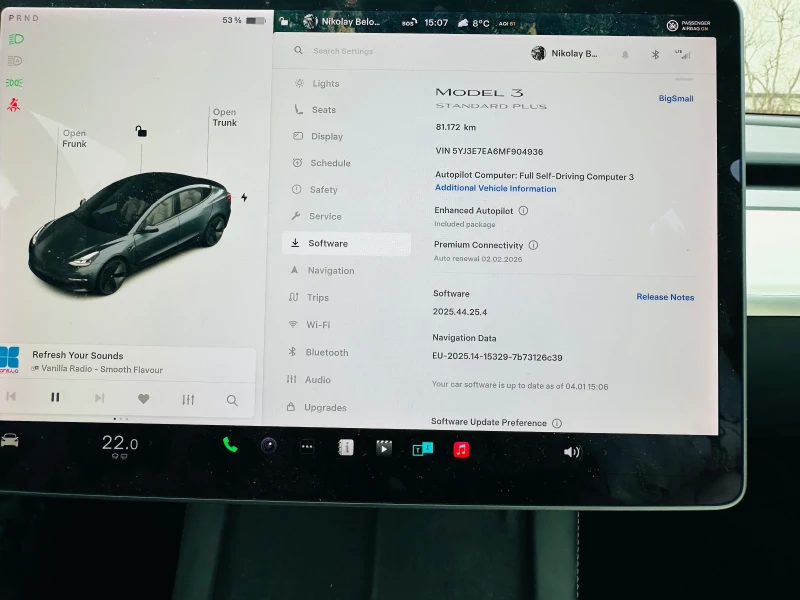 Tesla Model 3 LFP, снимка 13 - Автомобили и джипове - 52975669