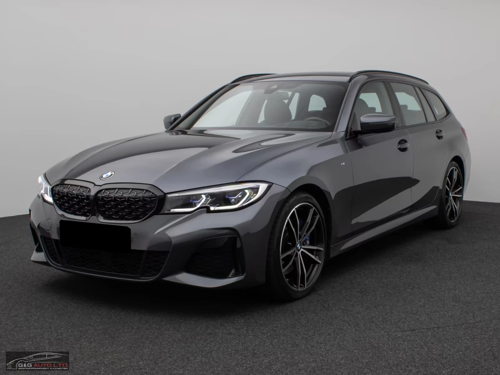BMW 340 d/xDR/340HP/M-SPORT/SHADOW/HUD/H&K/PANO/LASER/848f, снимка 1