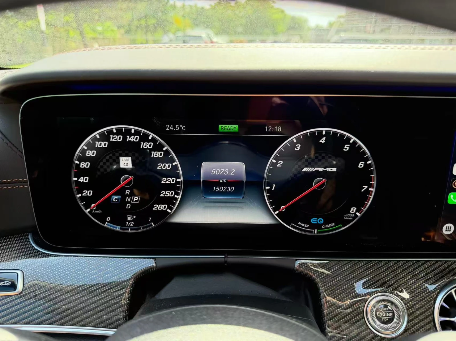 Mercedes-Benz CLS 53 AMG * CARFAX * BURMESTER * ОБДУХВАНЕ * HEAD UP * , снимка 8 - Автомобили и джипове - 55830663