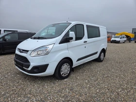 Ford Transit Custom 2.2 tdci 6 места климатик!, снимка 1
