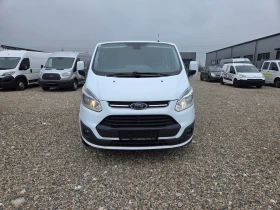 Ford Transit Custom 2.2 tdci 6 места климатик!, снимка 2 - Бусове и автобуси - 53655342