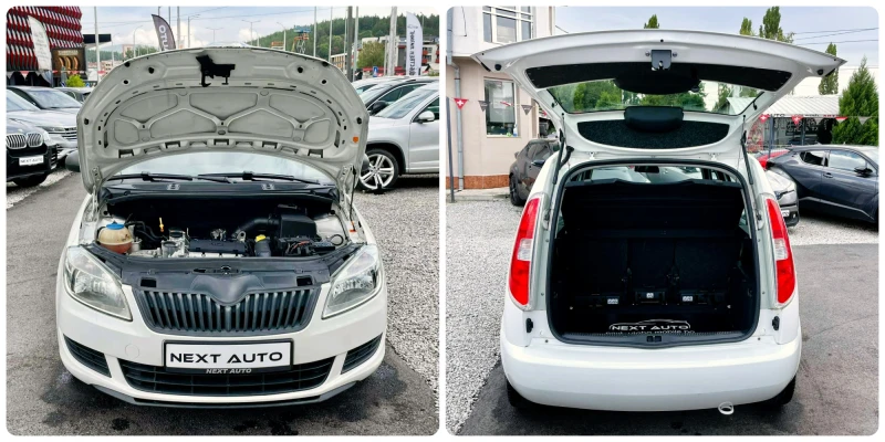 Skoda Roomster 1.2i 69HP EURO5, снимка 14 - Автомобили и джипове - 47083505