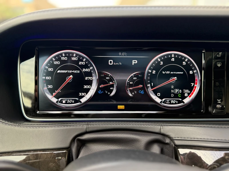 Mercedes-Benz S 500 6 МЕСЕЦА ГАРАНЦИЯ/Long 4 Matic 455к.с. FULL, снимка 11 - Автомобили и джипове - 52731585
