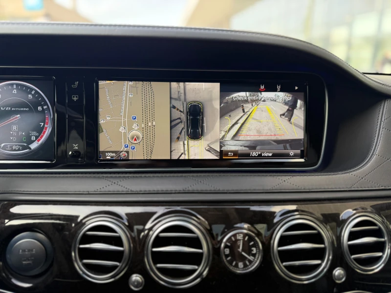 Mercedes-Benz S 500 6 МЕСЕЦА ГАРАНЦИЯ/Long 4 Matic 455к.с. FULL, снимка 12 - Автомобили и джипове - 52731585