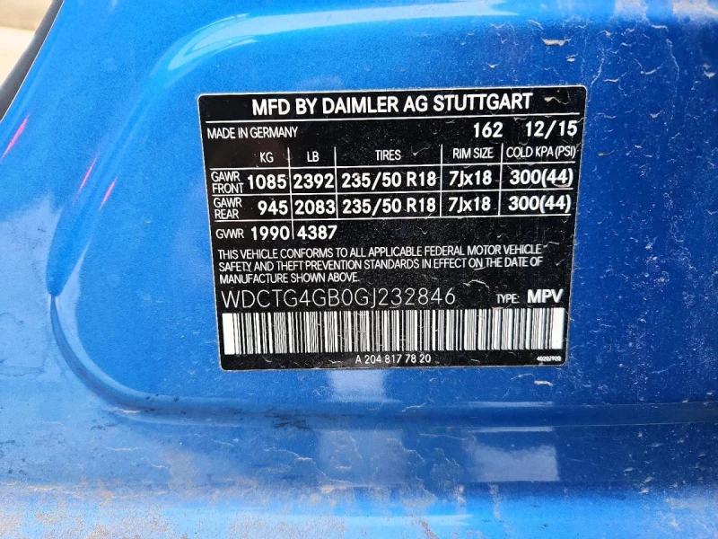 Mercedes-Benz CLA 250 Фиксирана крайна цена до България , снимка 13 - Автомобили и джипове - 53587578