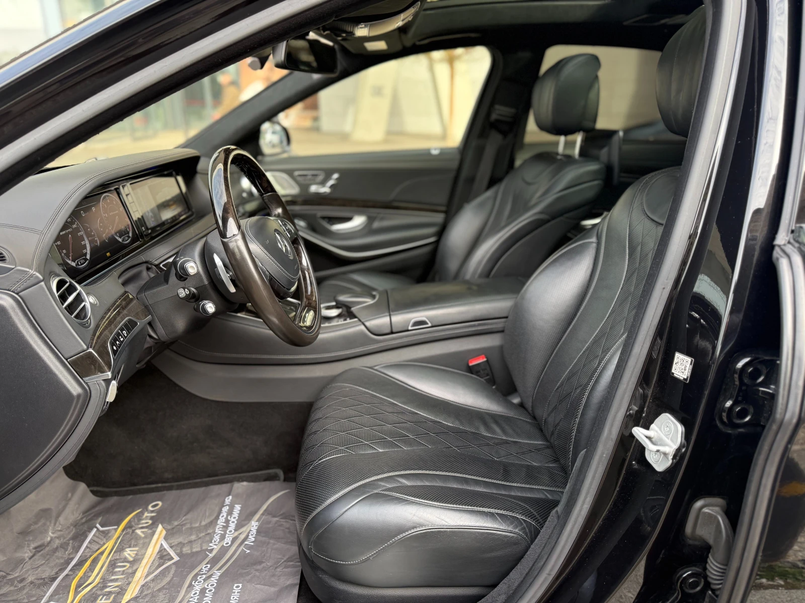 Mercedes-Benz S 500 6 МЕСЕЦА ГАРАНЦИЯ/Long 4 Matic 455к.с. FULL - изображение 7