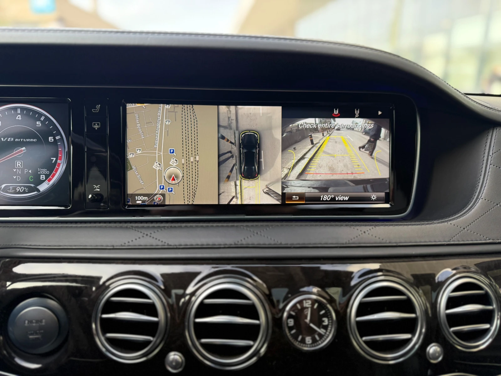 Mercedes-Benz S 500 6 ������ ��������/Long 4 Matic 455�.�. FULL | Mobile.bg � ����������� 12