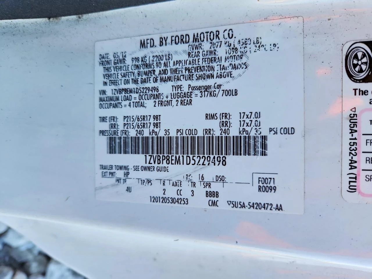 Ford Mustang 3.7l, снимка 12 - Автомобили и джипове - 53907358