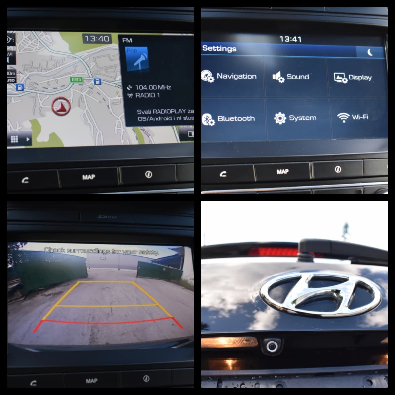 Hyundai Santa fe 2.2GRDI/200kc/4WD/PREMIUM/FULL/93000km/ITALY/НОВ!!, снимка 15 - Автомобили и джипове - 52505510