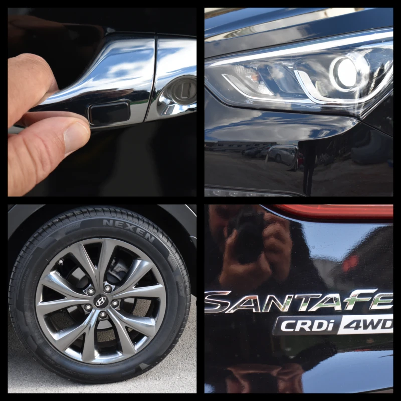Hyundai Santa fe 2.2GRDI/200kc/4WD/PREMIUM/FULL/93000km/ITALY/НОВ!!, снимка 16 - Автомобили и джипове - 52505510