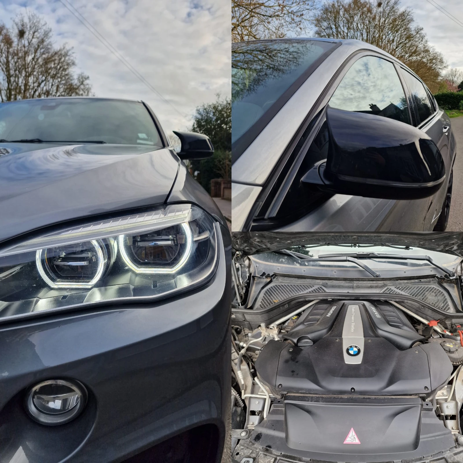 BMW X6 50i xDrive 4. 4L М пакет, снимка 13 - Автомобили и джипове - 53919198