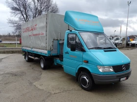 Mercedes-Benz Sprinter 412 КАТ. * Б+ E* ВЛЕКАЧ + ПОЛУРЕМАРКЕ С ПАДАЩ БОРД, снимка 4