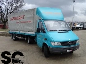 Mercedes-Benz Sprinter 412 КАТ. * Б+ E* ВЛЕКАЧ + ПОЛУРЕМАРКЕ С ПАДАЩ БОРД