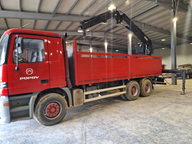 Mercedes-Benz Actros 2640 с кран, снимка 5 - Камиони - 42011922