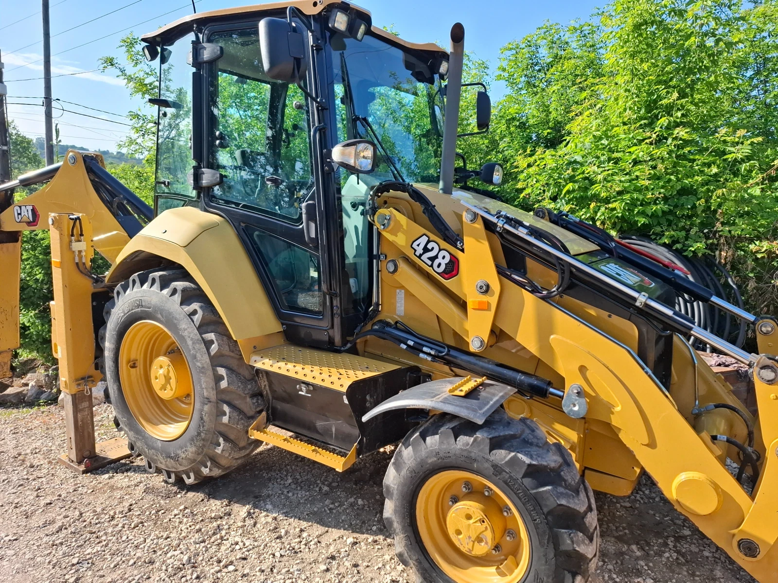 Багер Caterpillar 428 - изображение 2