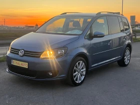 VW Touran ЛИЗИНГ-АВТОМАТ-КОЖА-НАВИГАЦИЯ-ТОП, снимка 1