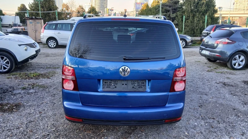VW Touran 1, 9TDI АВТОМАТИК НАВИГАЦИЯ , снимка 6 - Автомобили и джипове - 52709153