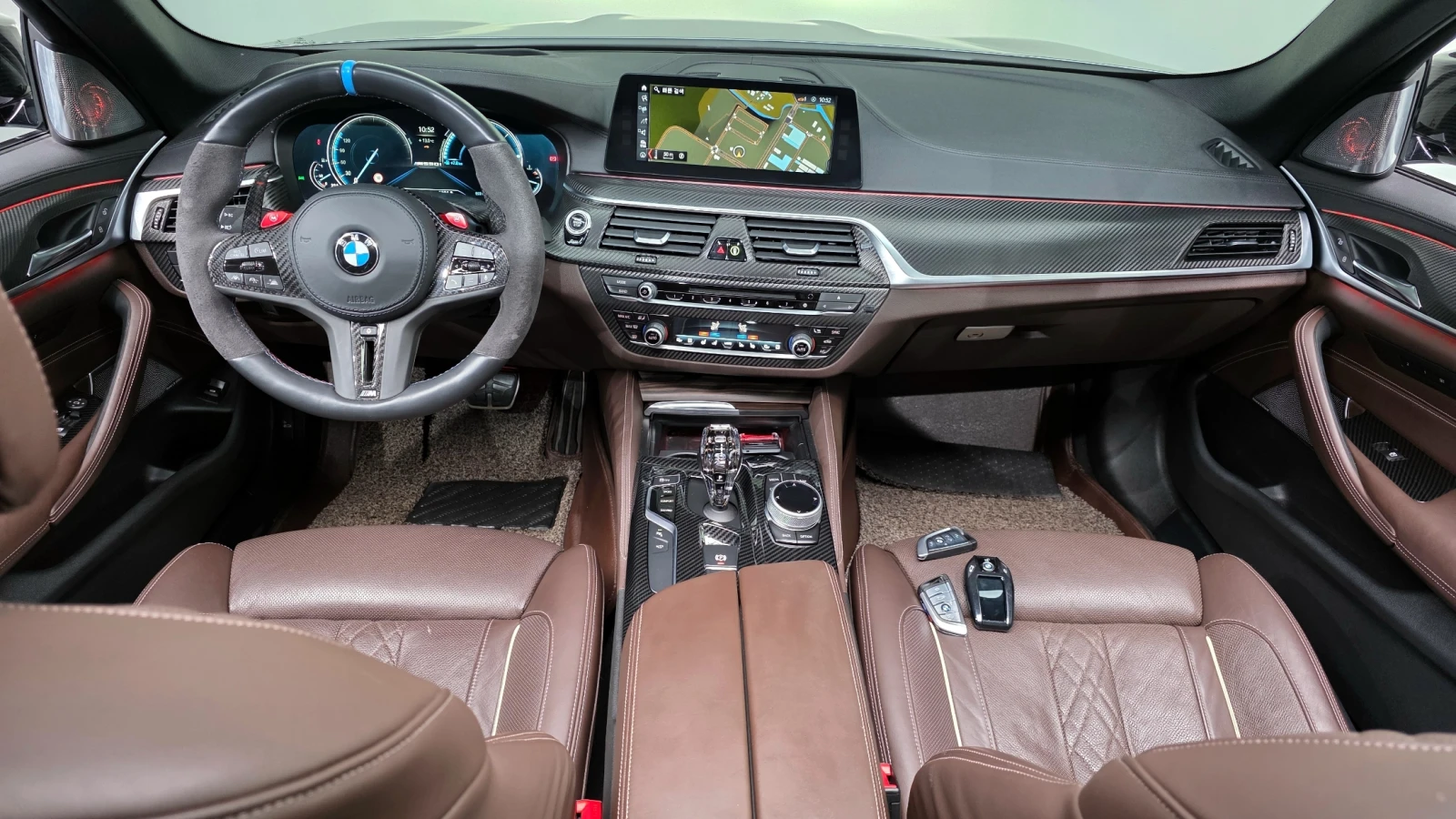 BMW 530 M-PK* HUD* 360* DIS* ОБДУХ* CRYSTAL* КРАЙНА ЦЕНА, снимка 7 - Автомобили и джипове - 55087839