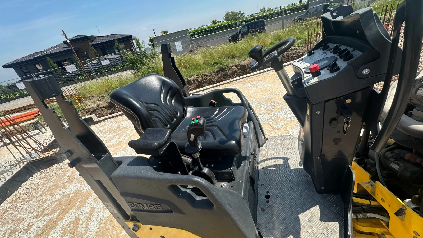 Валяк BOMAG BW120AD, снимка 9 - Индустриална техника - 54828088