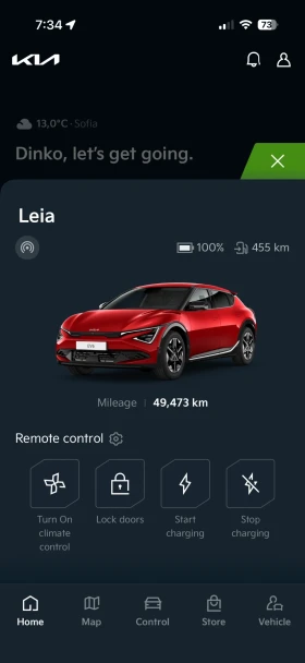 Kia EV6 GT Line, снимка 13