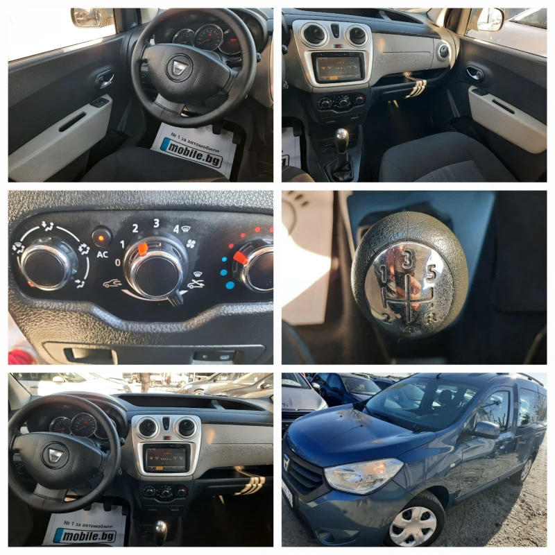 Dacia Dokker 2014та КАТО НОВ!!, снимка 14 - Автомобили и джипове - 48098675