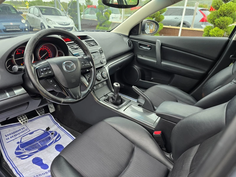 Mazda 6 2.2D 129КС! !КЛИМАТРОНИК, снимка 12 - Автомобили и джипове - 52007100