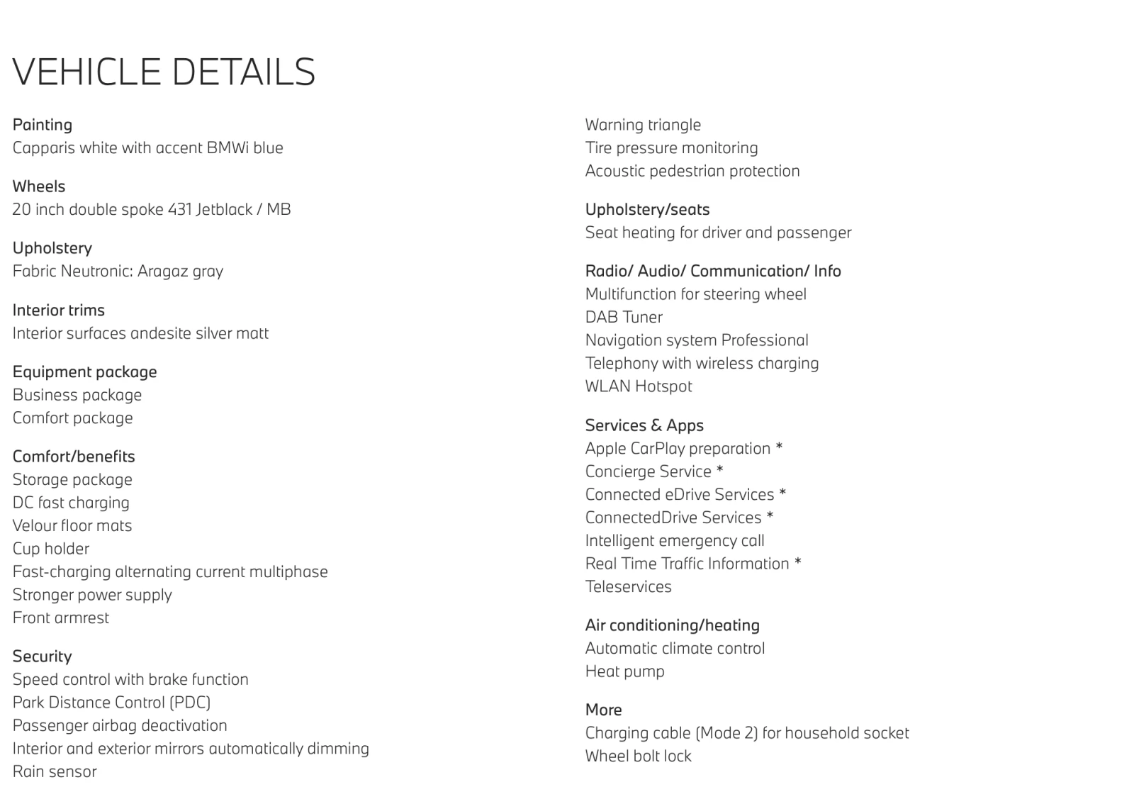 BMW i3 S 120Ah 184 BMW Premium Selection   | Mobile.bg   11