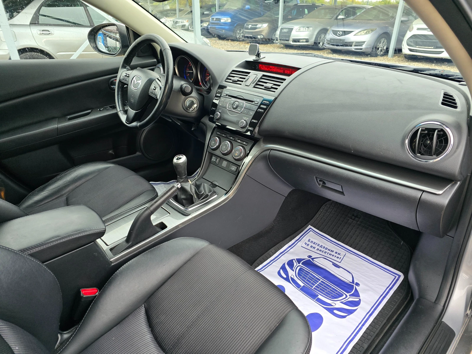 Mazda 6 2.2D 129КС! !КЛИМАТРОНИК - изображение 9