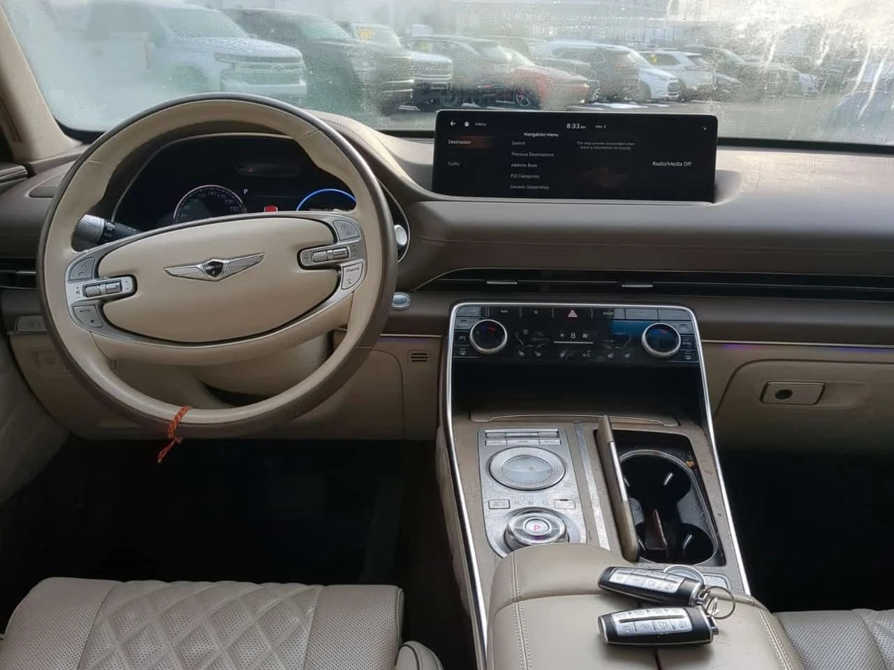 Genesis GV80 3.5T PRESTIGE| NAPPA| 360| 2 КЛЮЧА| CARFAX, снимка 8 - Автомобили и джипове - 53881066