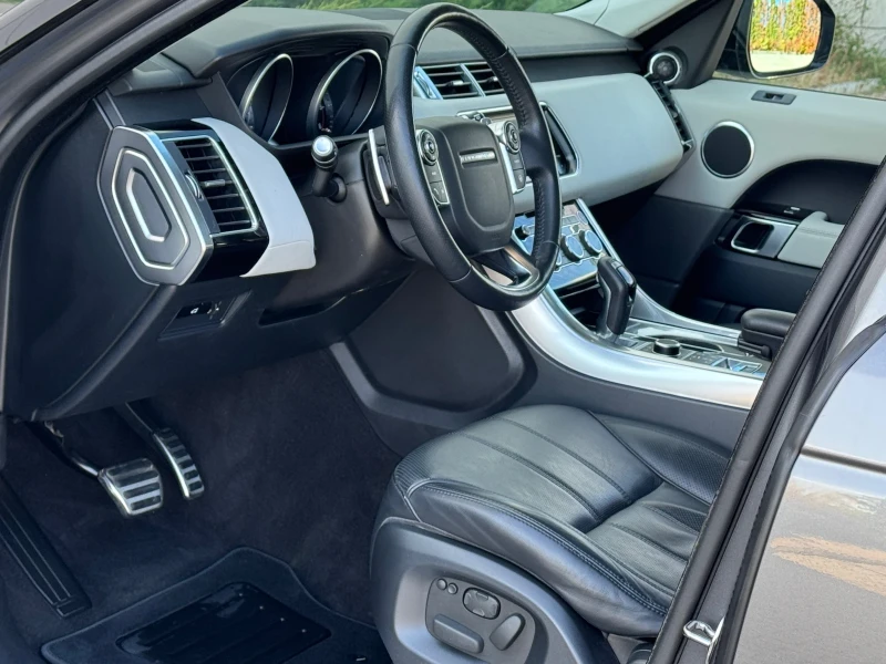 Land Rover Range Rover Sport 3.0D-HSE-ПАНОРАМА-КОЖА-ПАМЕТ-ПОДГРЕВ-КАМЕРА-FULL!!, снимка 10 - Автомобили и джипове - 52172057