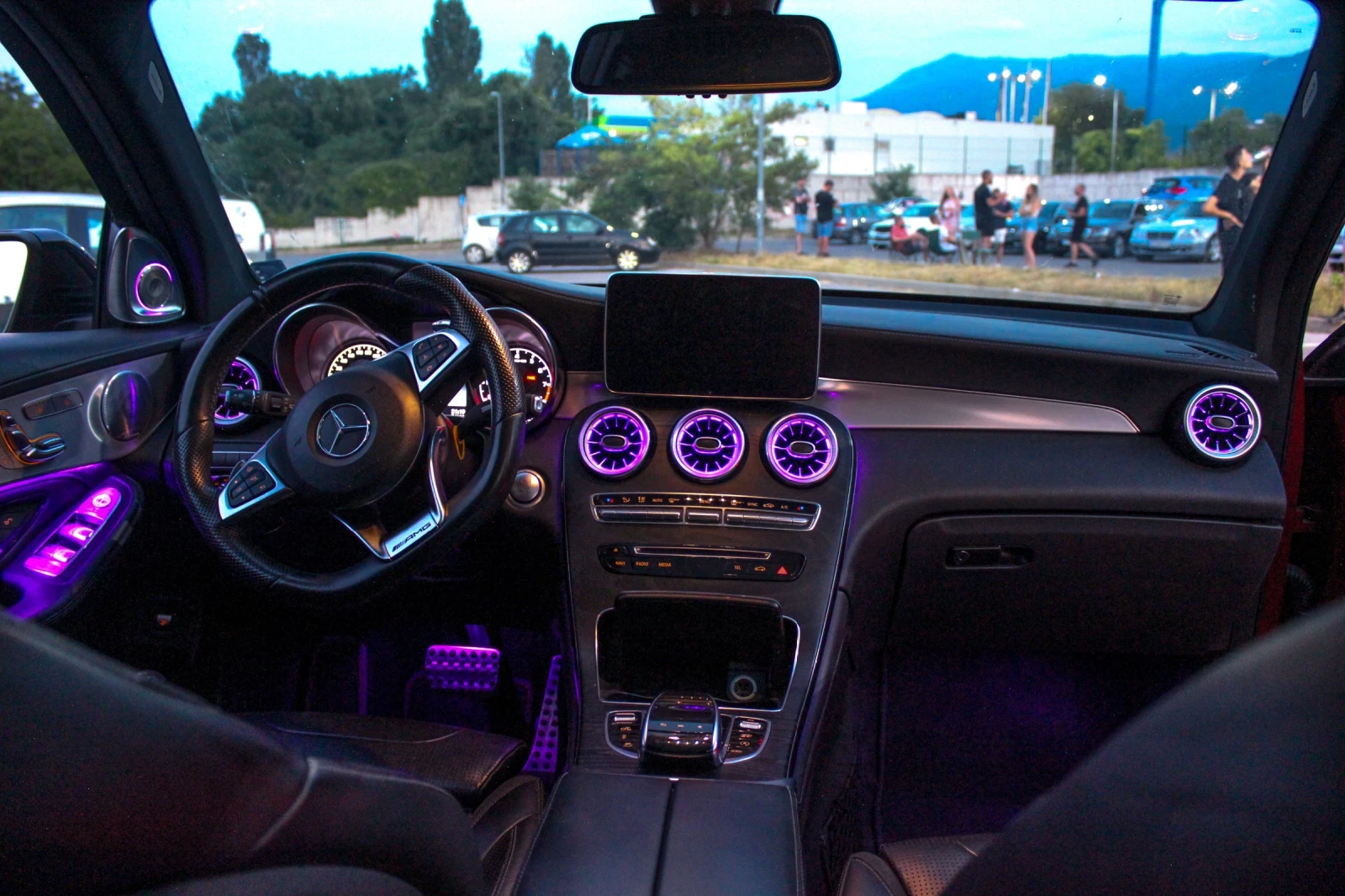 Mercedes-Benz GLC 63 AMG Night Package, снимка 7 - Автомобили и джипове - 55630056