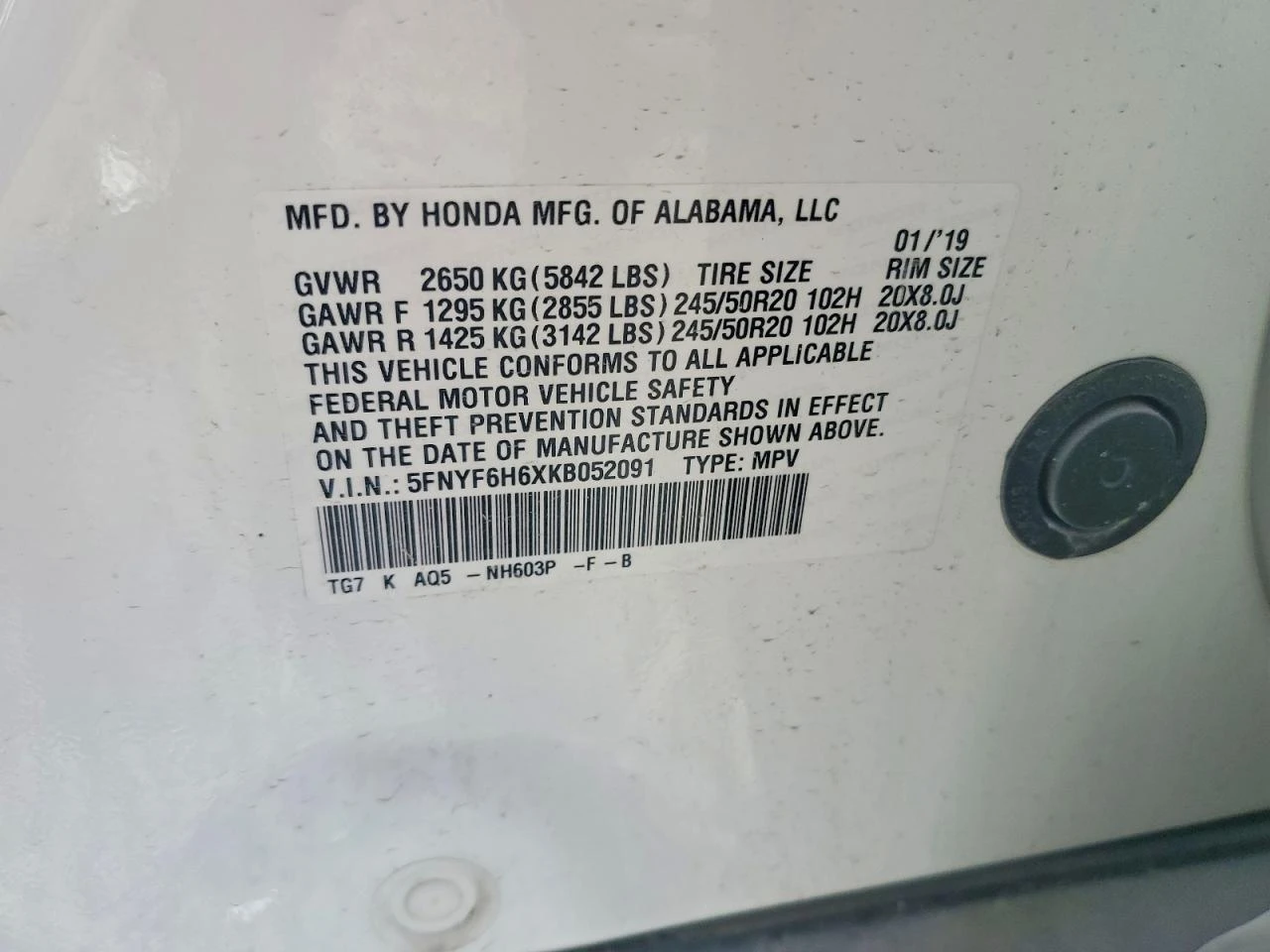 Honda Pilot 3.5l Touring, снимка 13 - Автомобили и джипове - 56203087
