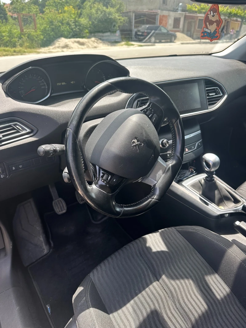 Peugeot 308 1.6HDI 120кс EURO6, снимка 6 - Автомобили и джипове - 47184611