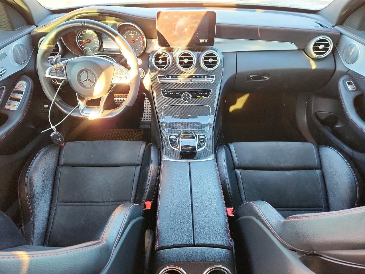 Mercedes-Benz C 43 AMG 4MATIC* Burmester* подгрев* 360 кам* KEYLESS* , снимка 9 - Автомобили и джипове - 54036583