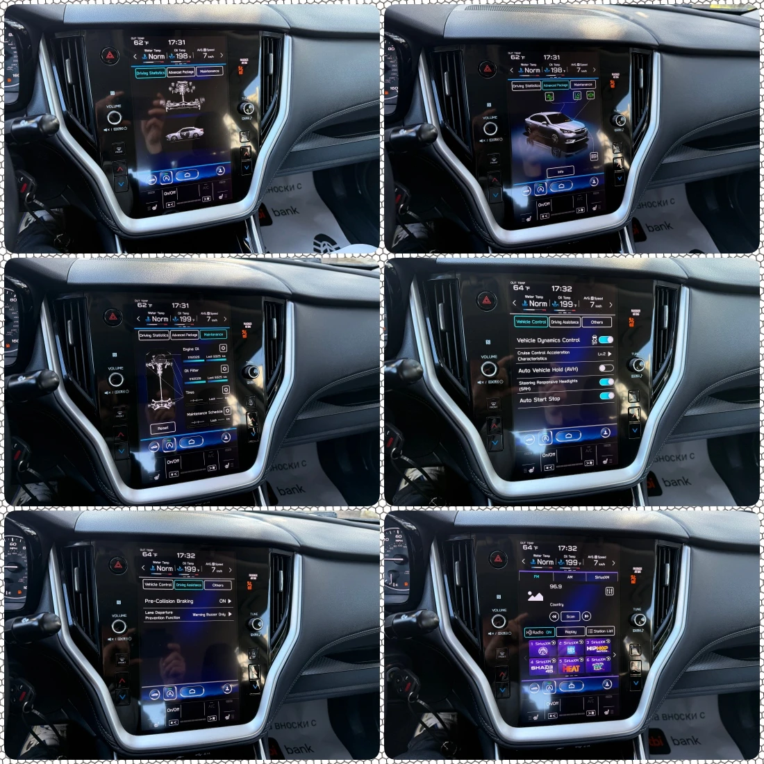 Subaru Legacy Distrionic/Lane-Assist/Car-Play&AndroidAuto/Camera, снимка 14 - Автомобили и джипове - 54296269