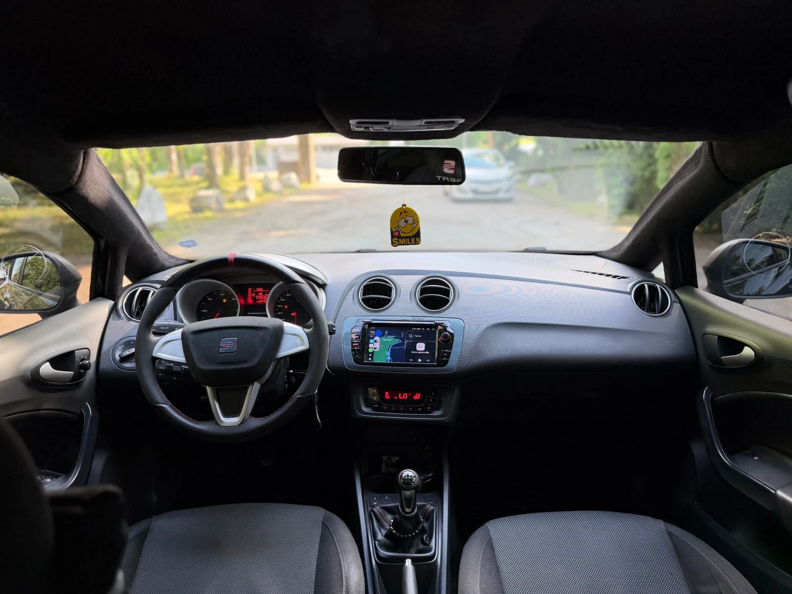 Seat Ibiza 1.9TDI 105к.с. NAVI/CarPlay/LED, снимка 11 - Автомобили и джипове - 54495512