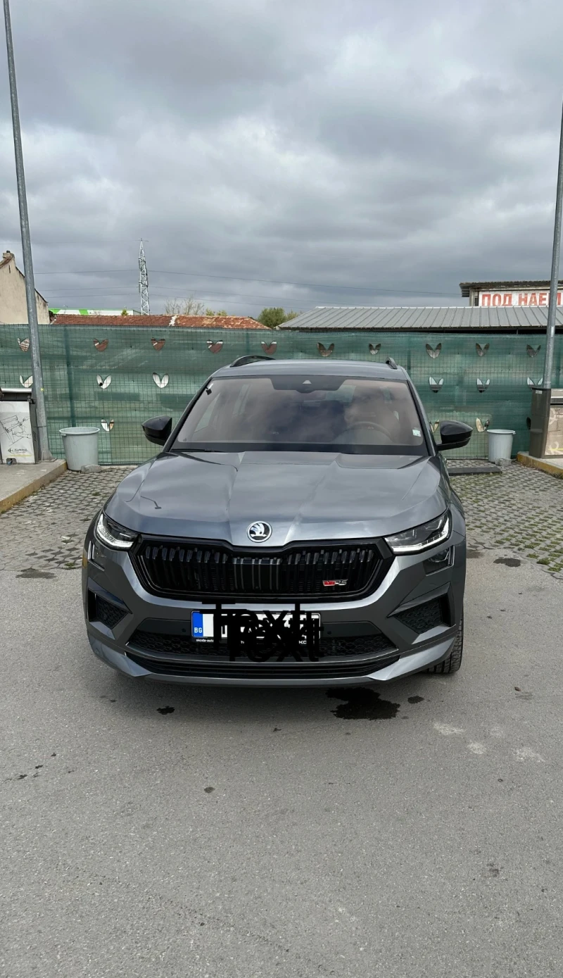 Skoda Kodiaq vRS/Гаранционен до 28г./4х4/245к.с/Адаптивно окачв, снимка 3 - Автомобили и джипове - 52442840
