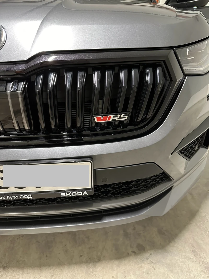 Skoda Kodiaq vRS/Гаранционен до 28г./4х4/245к.с/Адаптивно окачв, снимка 2 - Автомобили и джипове - 52442840
