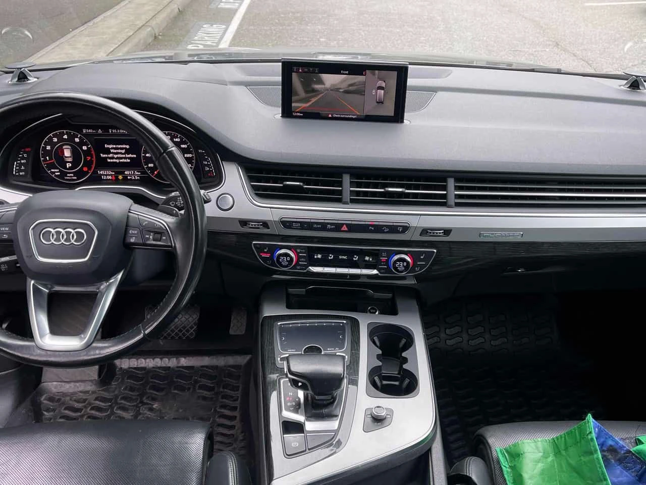 Audi Q7 3.0T Technik/360/ДИСТРОНИК/ОБДУХВАНЕ/ПАНОРАМА  - изображение 9