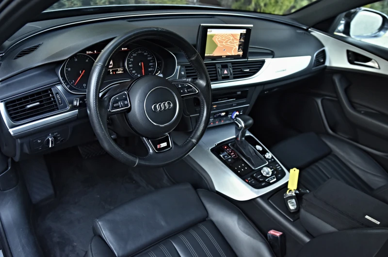 Audi A6 3.0 tdi/3xS line/Quattro/Panorama, снимка 9 - Автомобили и джипове - 52272035