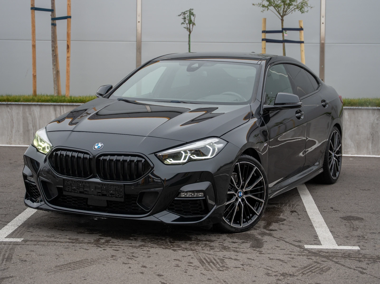 BMW 2 Gran Coupe 218 M Sport-HUD-full led-Shadow line-CarPlay , снимка 1