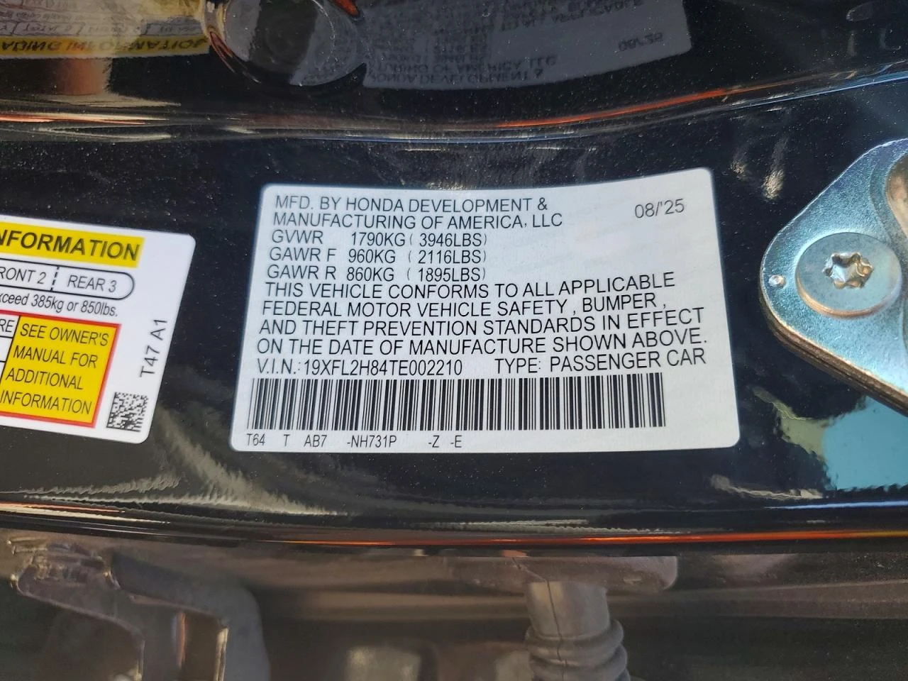 Honda Civic 2.0l Sport, снимка 12 - Автомобили и джипове - 56061098